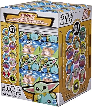 Star Wars Grogu Force Freeze Gizemli Figür | 3,8 cm Tekli Sürpriz Figür | Kış Temalı Mini Oyuncak | Seri 2 | Sürpriz Oyuncak | 4 Yaş ve Üzeri Çocuklar İçin