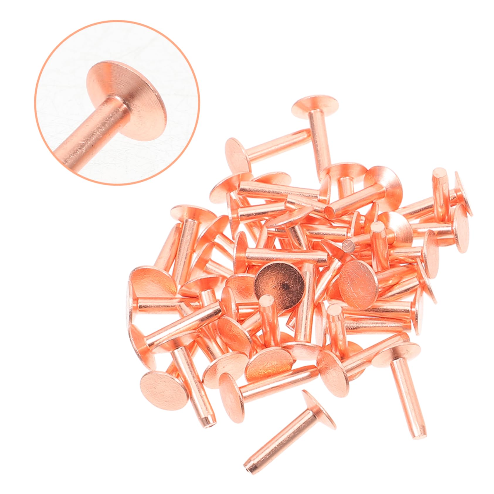 154piezas Kit De Remaches De Metal Redondos Para Ropa y Calzado Clavos Decorativos De Estilo Punk Para Proyectos De Manualidades
