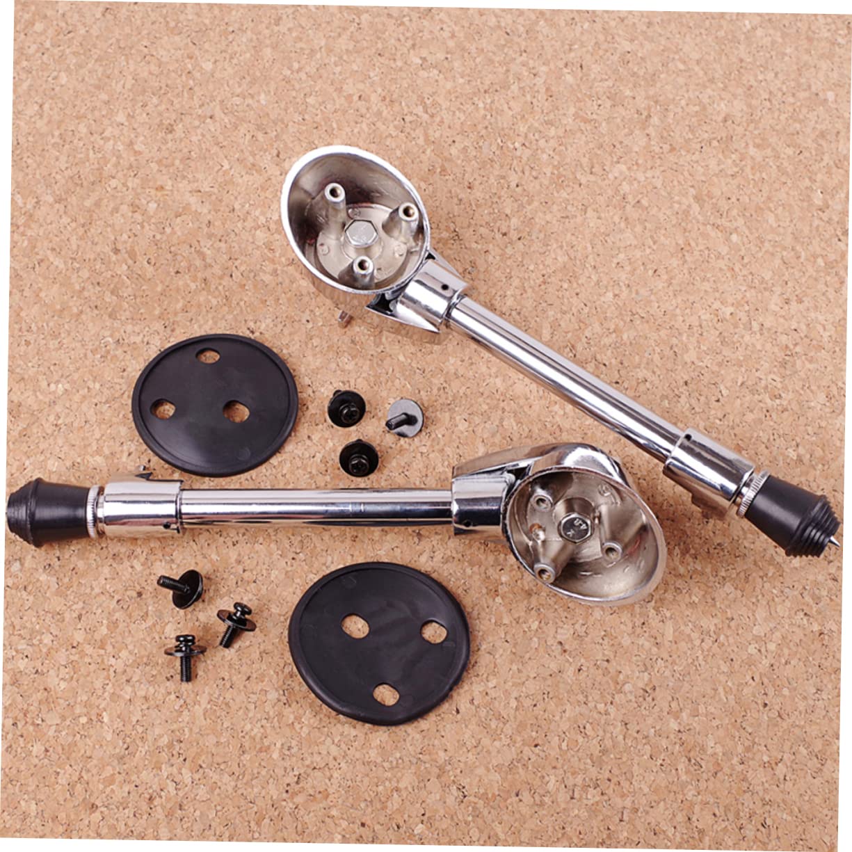 TOYANDONA Gambe Per Tamburo in Inossidabile Supporto Per Sperone Per Tamburo Parte Per Strumenti Percussione Supporto Inferiore Per Grancassa Accessorio Di Ricambio Per Batteria