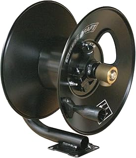Hose Reel, Hand Crank, 3/8 in ID x 100 Ft