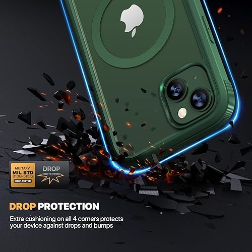 Miniatura 1096 de Diaclara - Funda diseñada para iPhone 14 Pro Max, resistente, de cuerpo completo, con protector de pantalla sensible al tacto y antiarañazos + Blanco