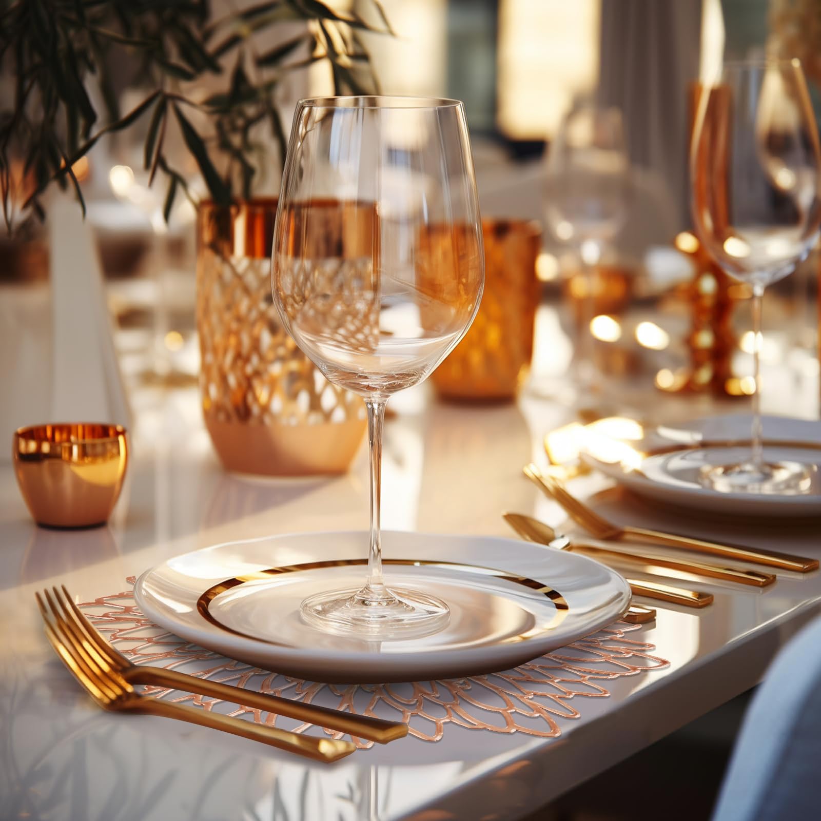 MI CASA Placemats and Coaster Set of 4 - Image 4
