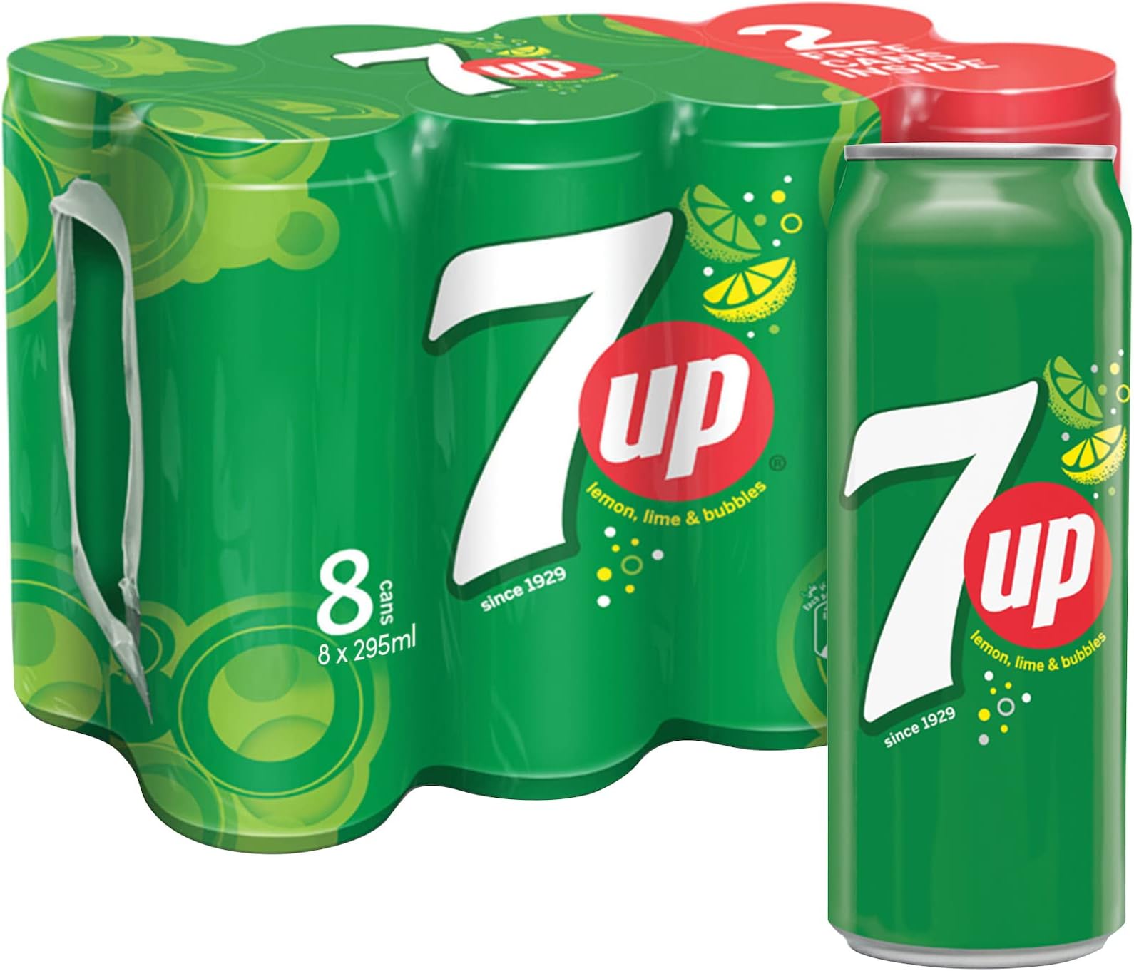 Carbonated Soft Drink, Cans, 295ml x 8