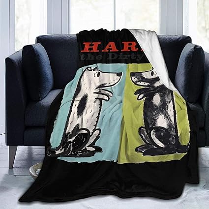 Amazon Co Jp Harry The Dirty Dog ハリー 汚い犬 毛布 ブランケット ひざ掛け フランネル おしゃれ 寝具 かけ布団 柔らかい 軽量 オールシーズン 北欧 Ins風 防寒 肌に優しい 部屋 オフィス 旅行 出張 車内 アウトドア用 暖かい プレゼント ホーム キッチン