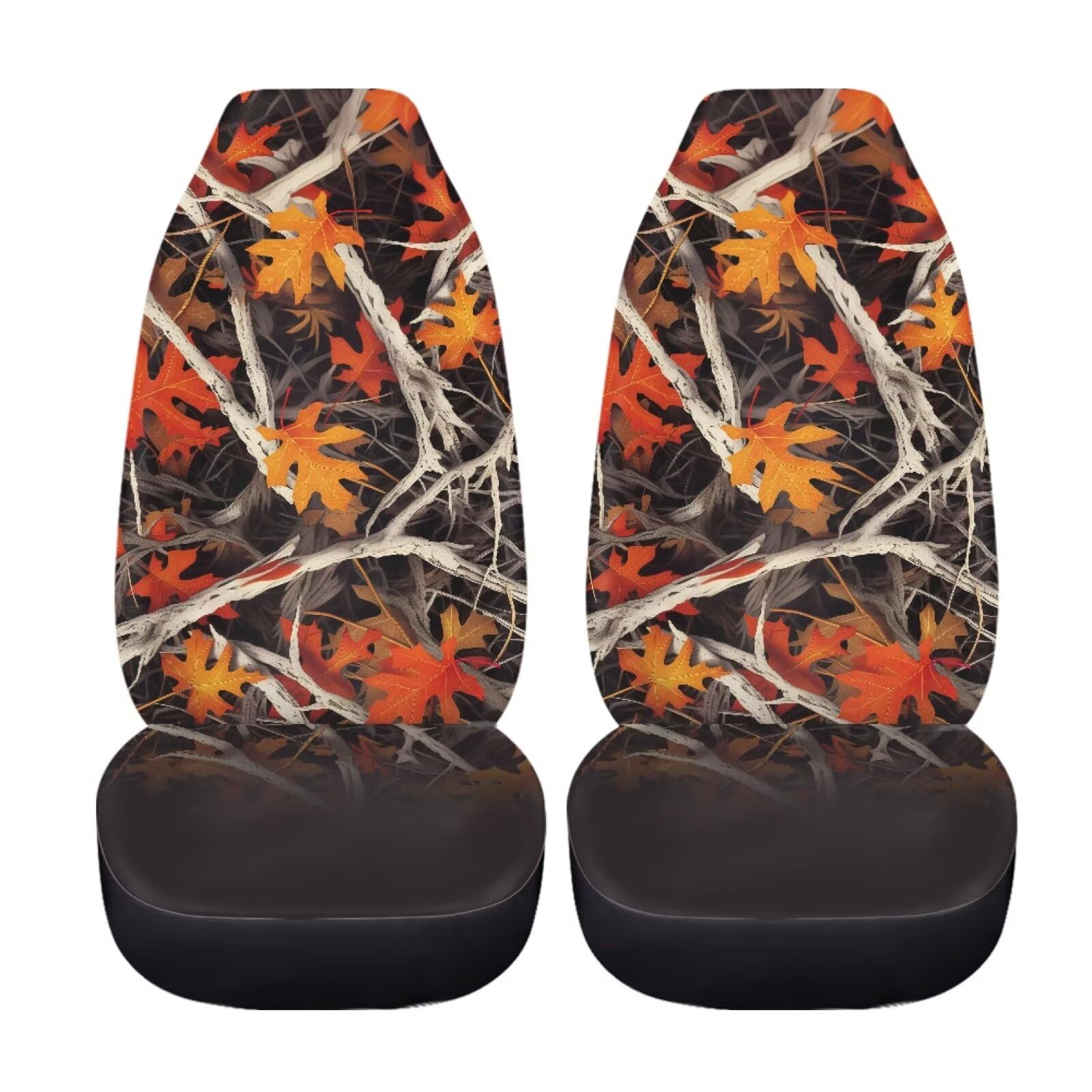Pokrowce na siedzenia samochodowe kamuflaż drukowany na polowanie trendy pokrowce na siedzenia samochodowe klasyczne zestawy pokrowców na siedzenia samochodowe 35 x 138 cm