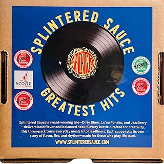 Splintered Sauce's Greatest Hits | Three-Pack of Award-Winning Hot Sauces |