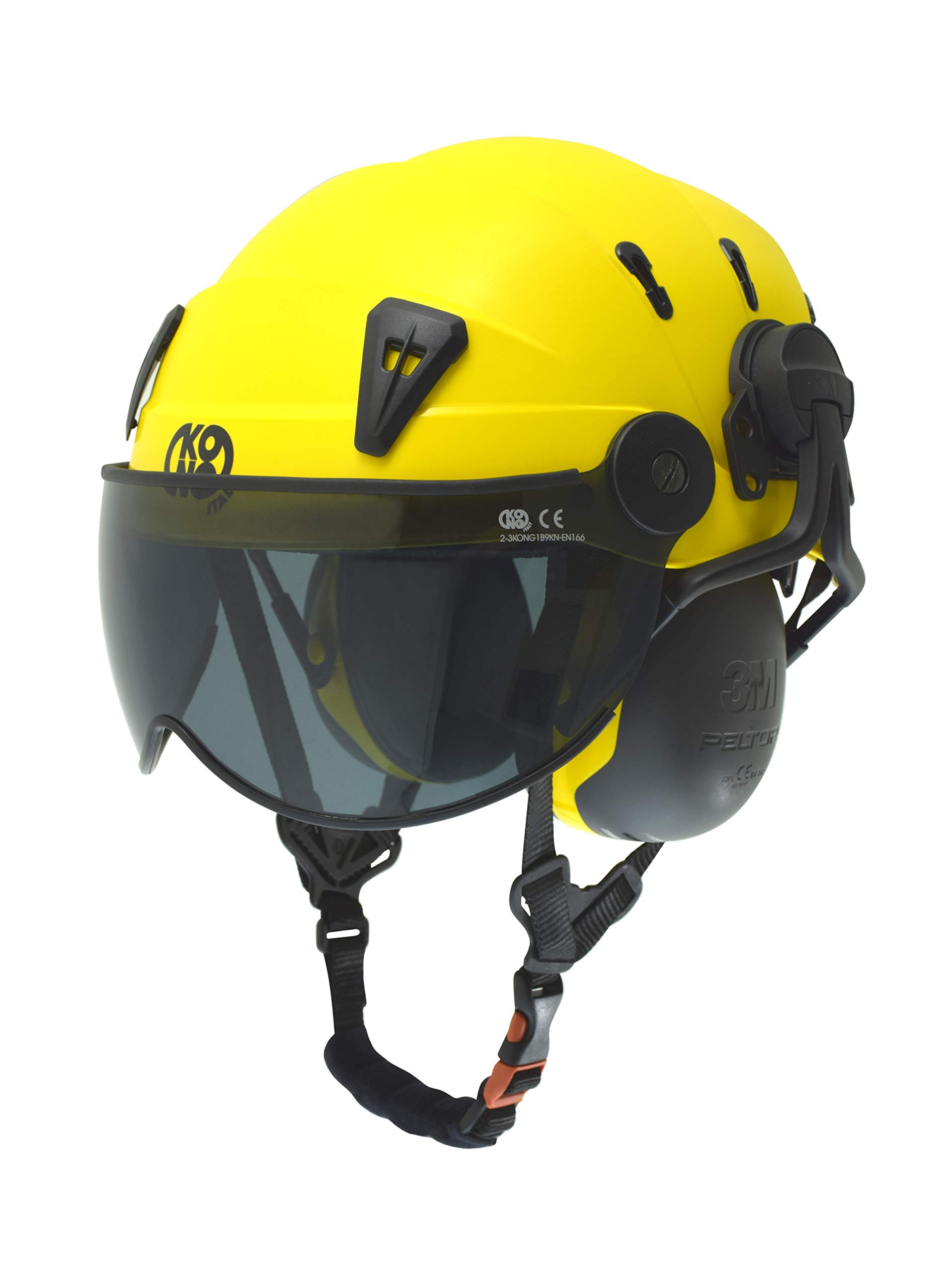 Amazon.com : Kong Spin Helmet Yellow ANSI Z89.1-2009, CE EN 397