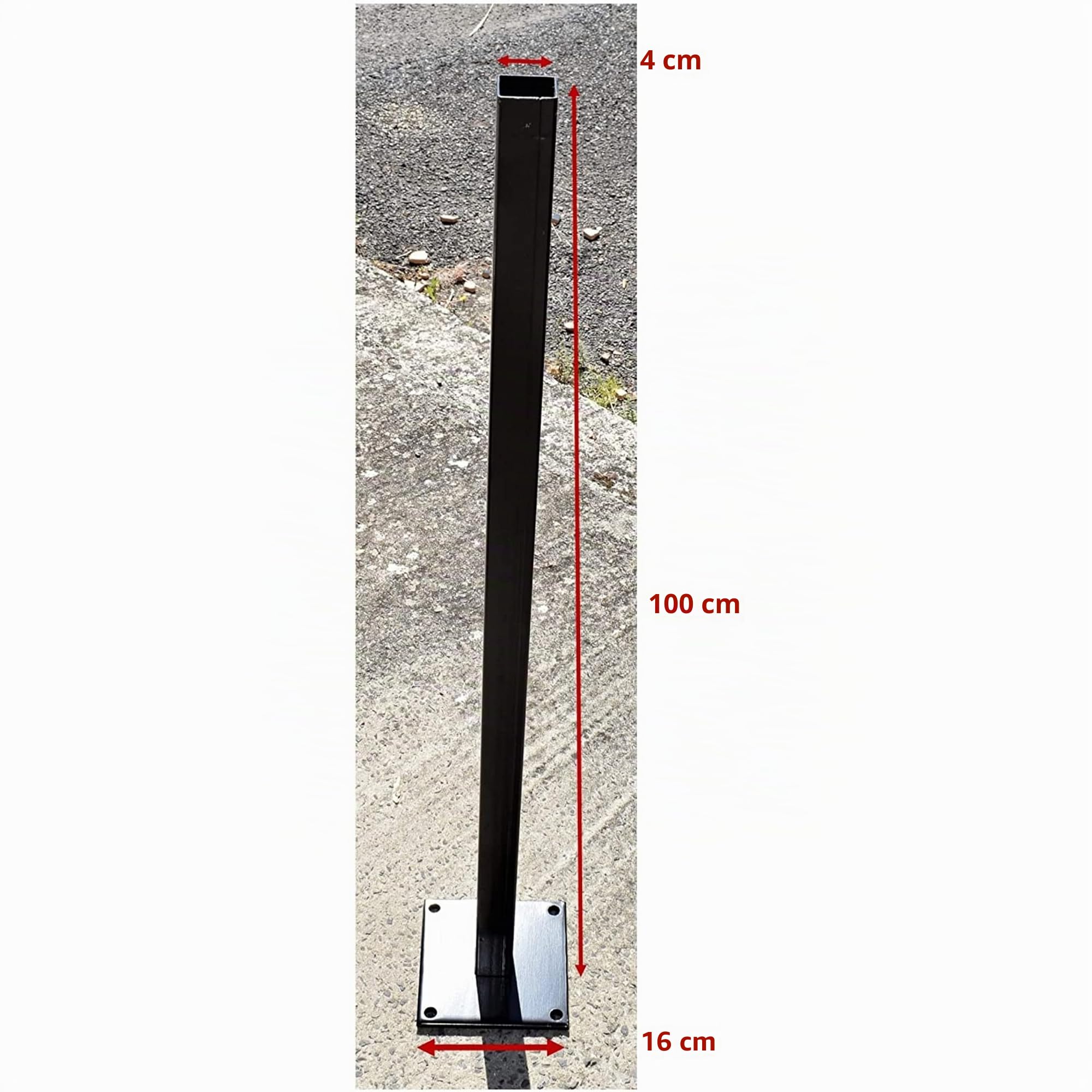 Brise Vent Vue Ou Départ De Cloture De Jardin Palissade Exterieur En Composite Occultant Clostra Formant Un Panneau De 178 Cm De Largeur X 175 Cm De Hauteur Poteaux Noir Lame Grise Anthracite