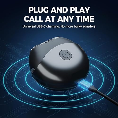 Miniatura 4 de Afeitadora eléctrica multifuncional portátil, afeitadora eléctrica para hombre, cuchillas flotantes dobles, recargable por USB, para el hogar y
