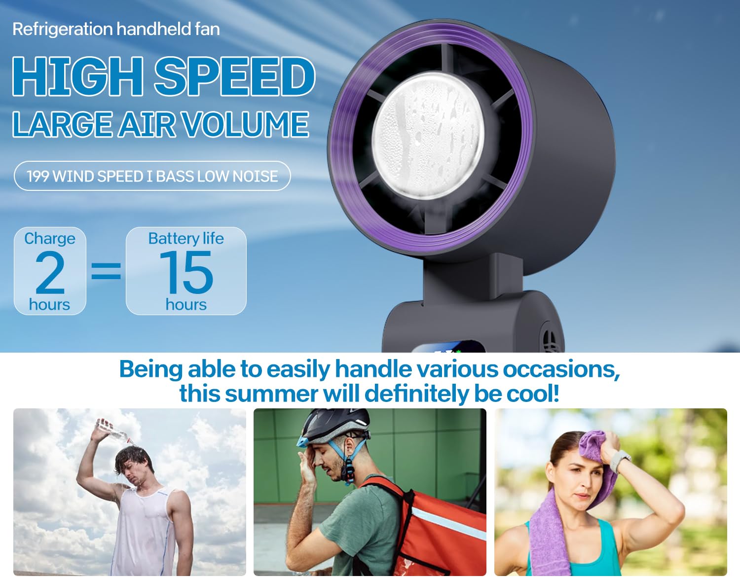 Mini Ventilateur Portable,Pliable Ventilateur Avec écran LED Fonction de refroidissement,1-199 vitesses de vent 5500mAh Turbo Ventilateurs de Cou Pour Le Plein Air, Le Camping,Concerts, Bureaux-Gris Mini Ventilateur Portable,Pliable Ventilateur Avec écran LED Fonction de refroidissement,1-199 vitesses de vent 5500mAh Turbo Ventilateurs de Cou Pour Le Plein Air, Le Camping,Concerts, Bureaux-Gris