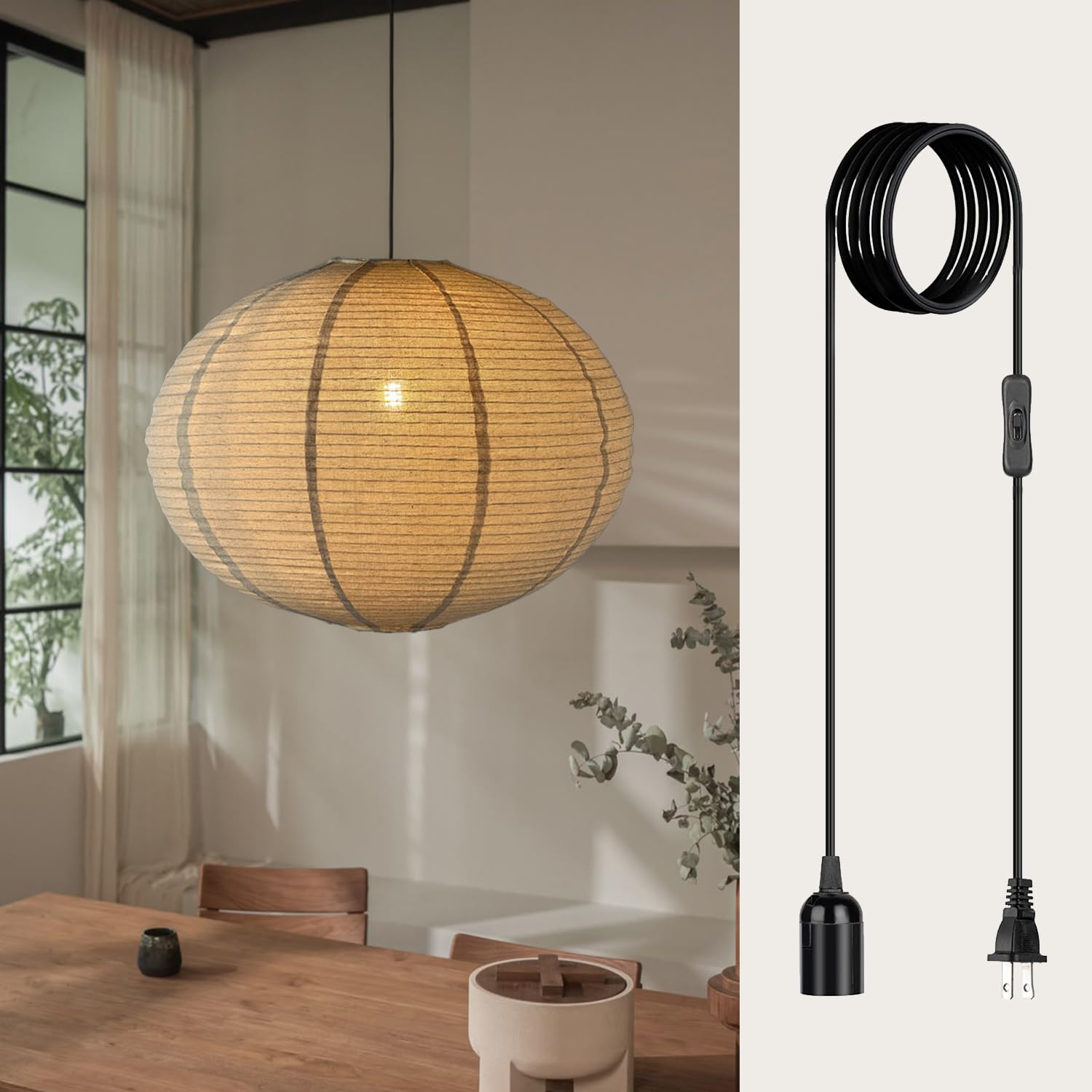 3個】KSIHIMA PENDANT LIGHT GEM-6961 Black 3個】KSIHIMA PENDANT