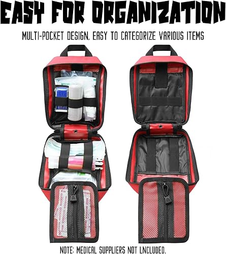 Miniatura 5 de Bolsa Molle Ifak 1000D Rip Away, táctica desgarrable, bolsa médica vacía, bolsa militar de primeros auxilios solo para camping, senderismo, viajes