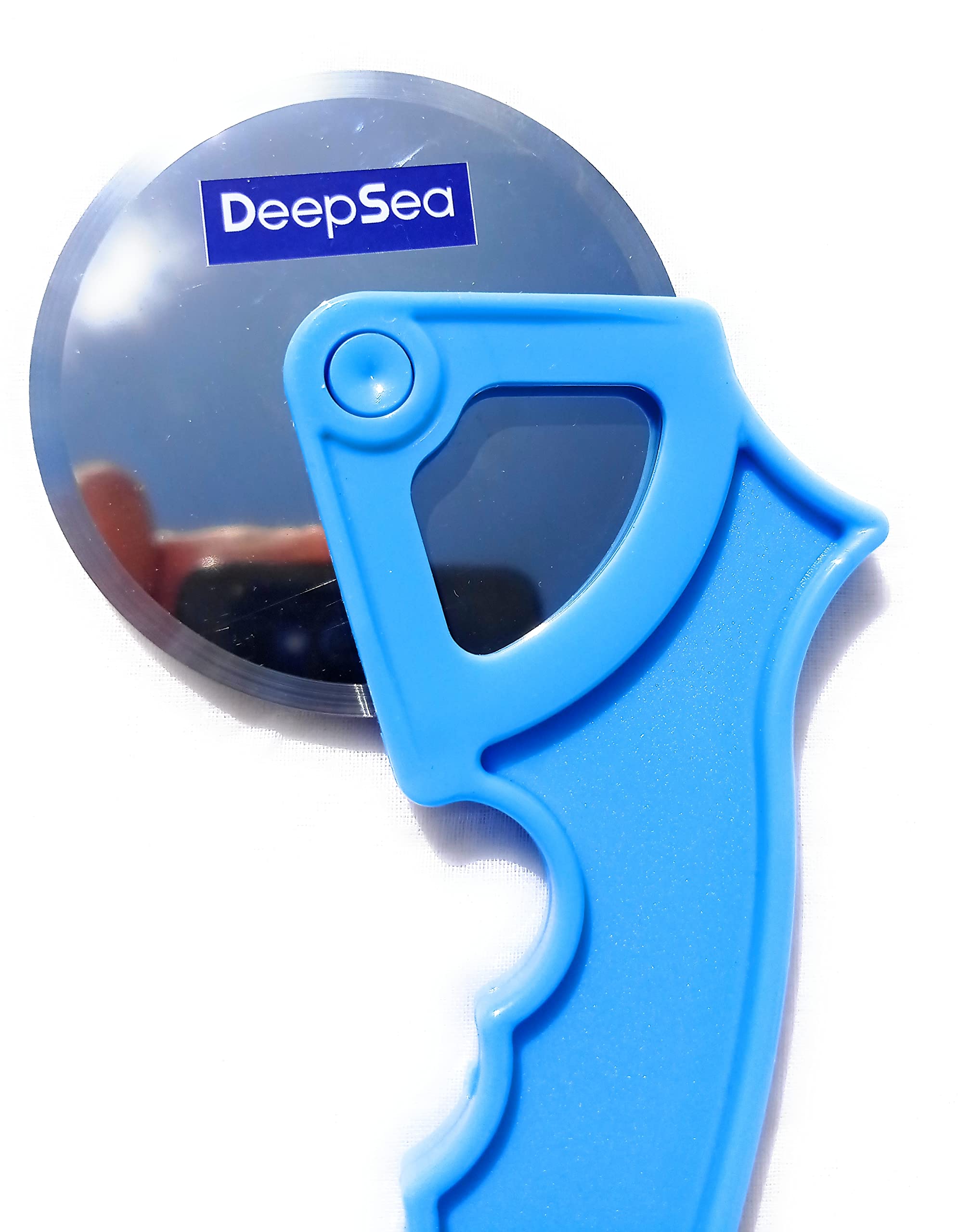 DeepSea Stainless Steel Pizza Cutter, Size Large, Heavy Duty Materials, Pack of 2