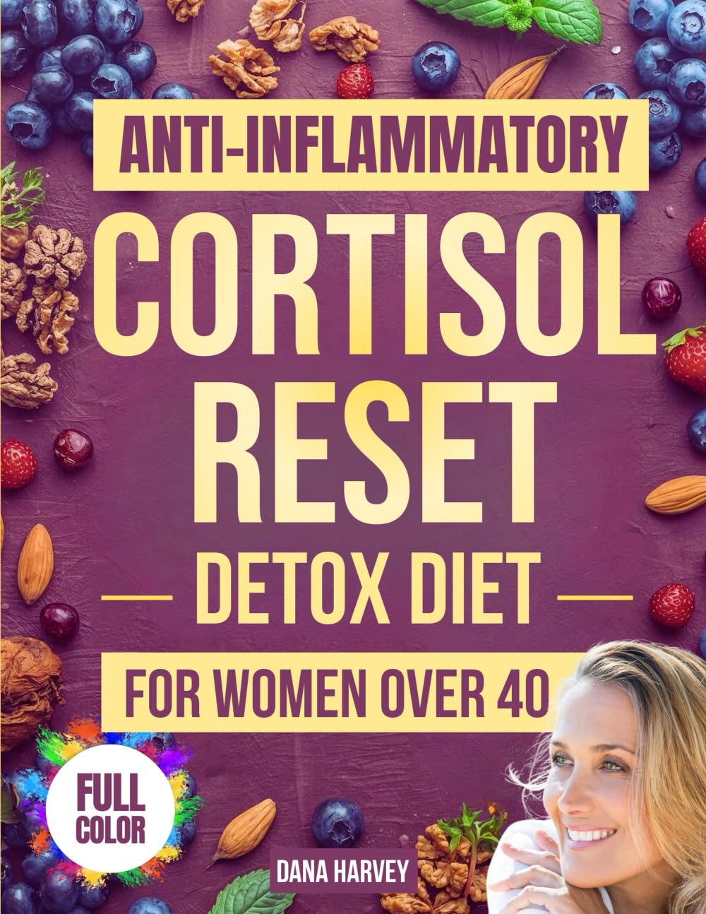 Anti Inflammatory Cortisol Reset Detox Diet for Women Over 40: The Practical Guide with Quick & Easy Recipes to Sleep Better, Boost Energy, and Finally Flatten Your Belly