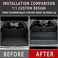 Vista 2 de Trunk Organizer for Toyota RAV4 – Custom Fit Suede Cargo Storage Box, Foldable Multi-Compartment SUV Organizer for Road Trips, Groceries, Sports