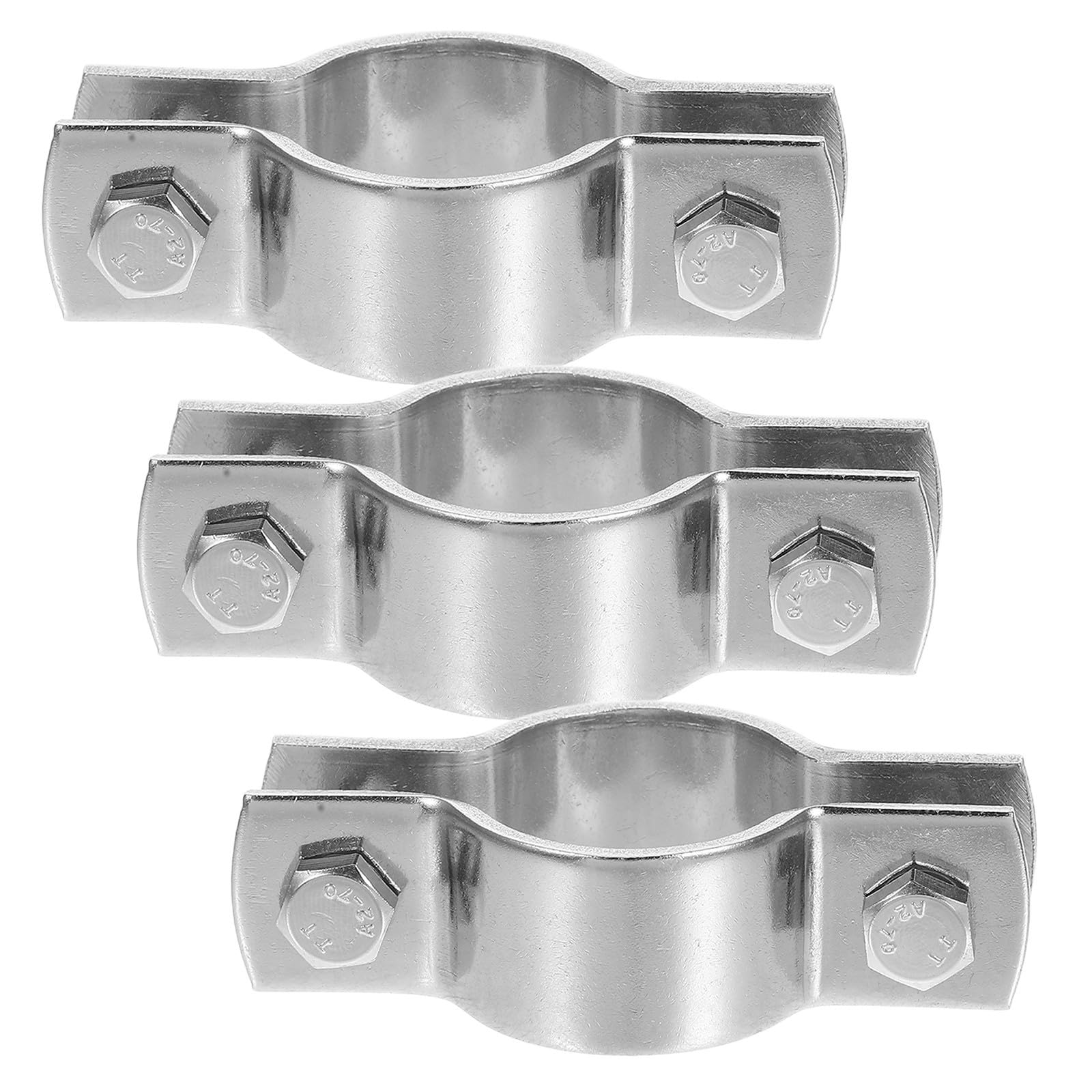Abrazaderas de tubo de acero inoxidable LALAFINA para reparación de sillas