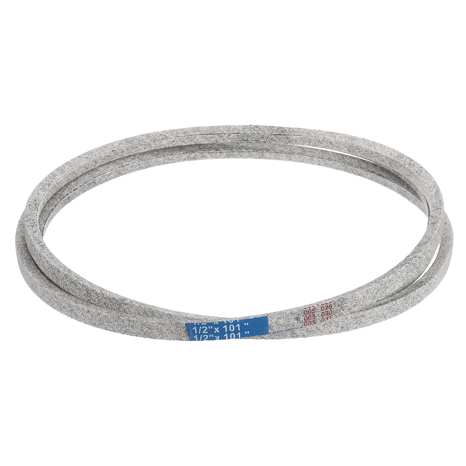 sourcing map Cord Mower Deck Belt 1/2" x 101.4" Aramid Replacement Cord Deck Drive Belt for 429636 15-023, Gray