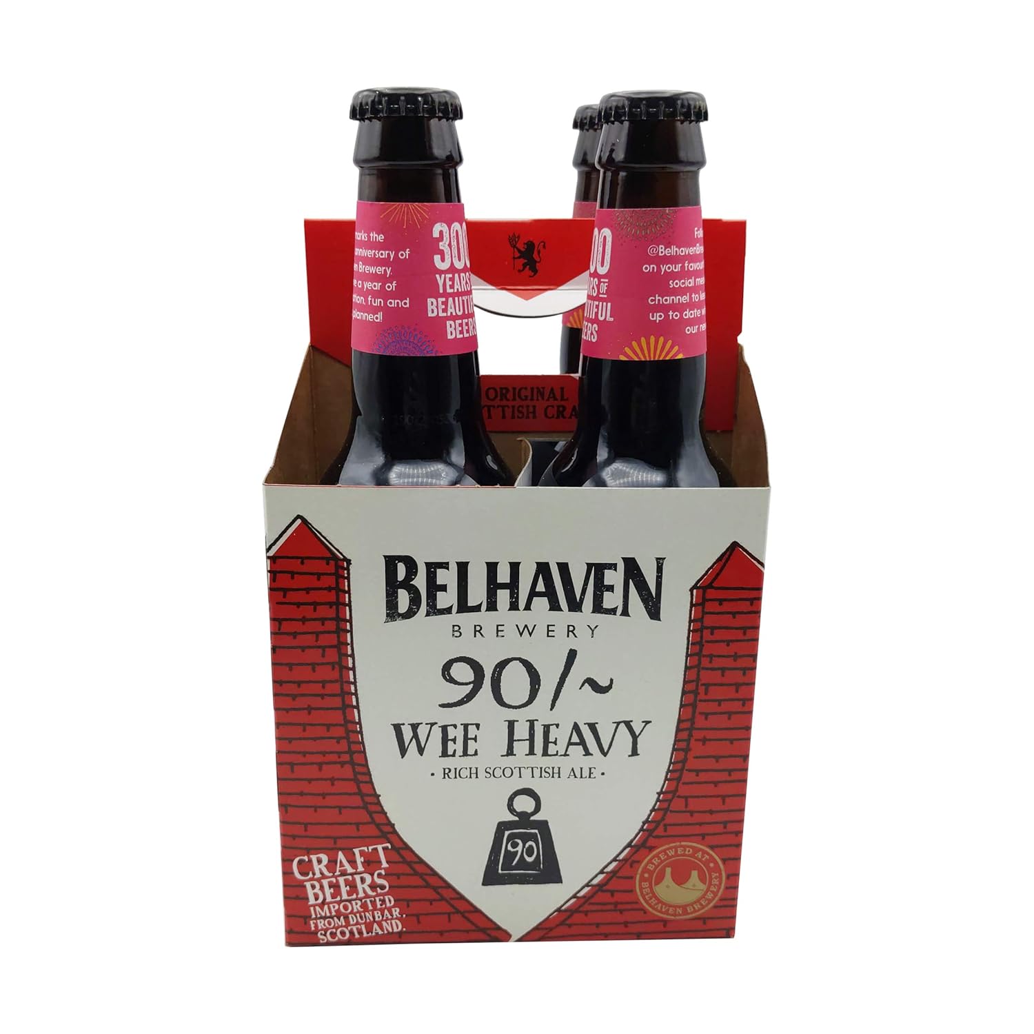 Belhaven Wee Heavy Scottish Ale 4pk, 11.2 FZ Grocery & Gourmet Food