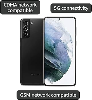 Galaxy S21+ 5G ブラック sim フリー Amazon.com: Samsung Galaxy S21+ Plus 5G, US Version, 128GB