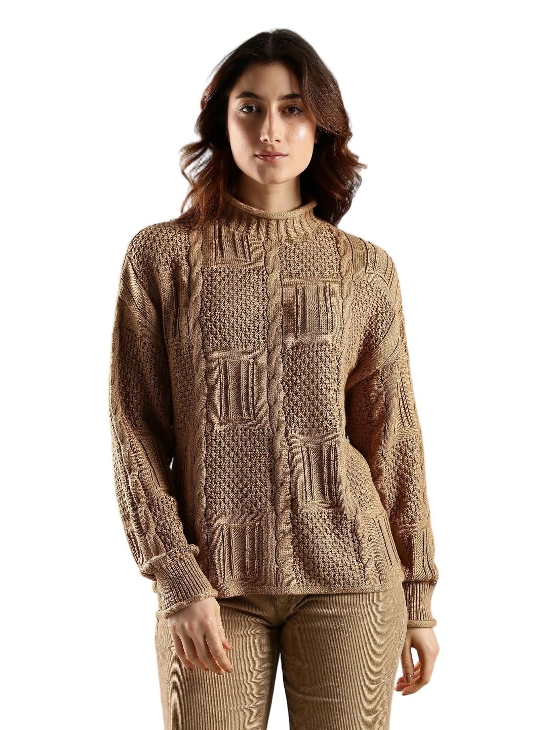 tommy hilfiger Relaxed fit Cotton Mock Neck Pullover-picture-34