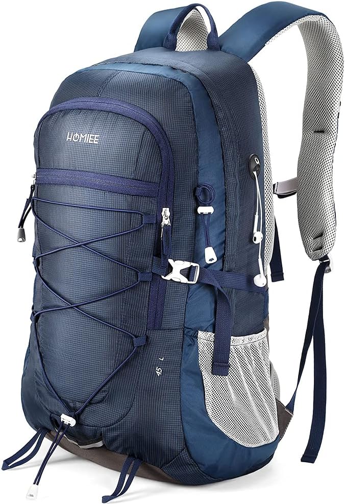 45L Hiking Backpack (Blue)