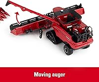 Vista 3 de 1/64 Case IH 7250 Cosechadora de orugas con cabezales de maíz y grano Colección Prestige 44327