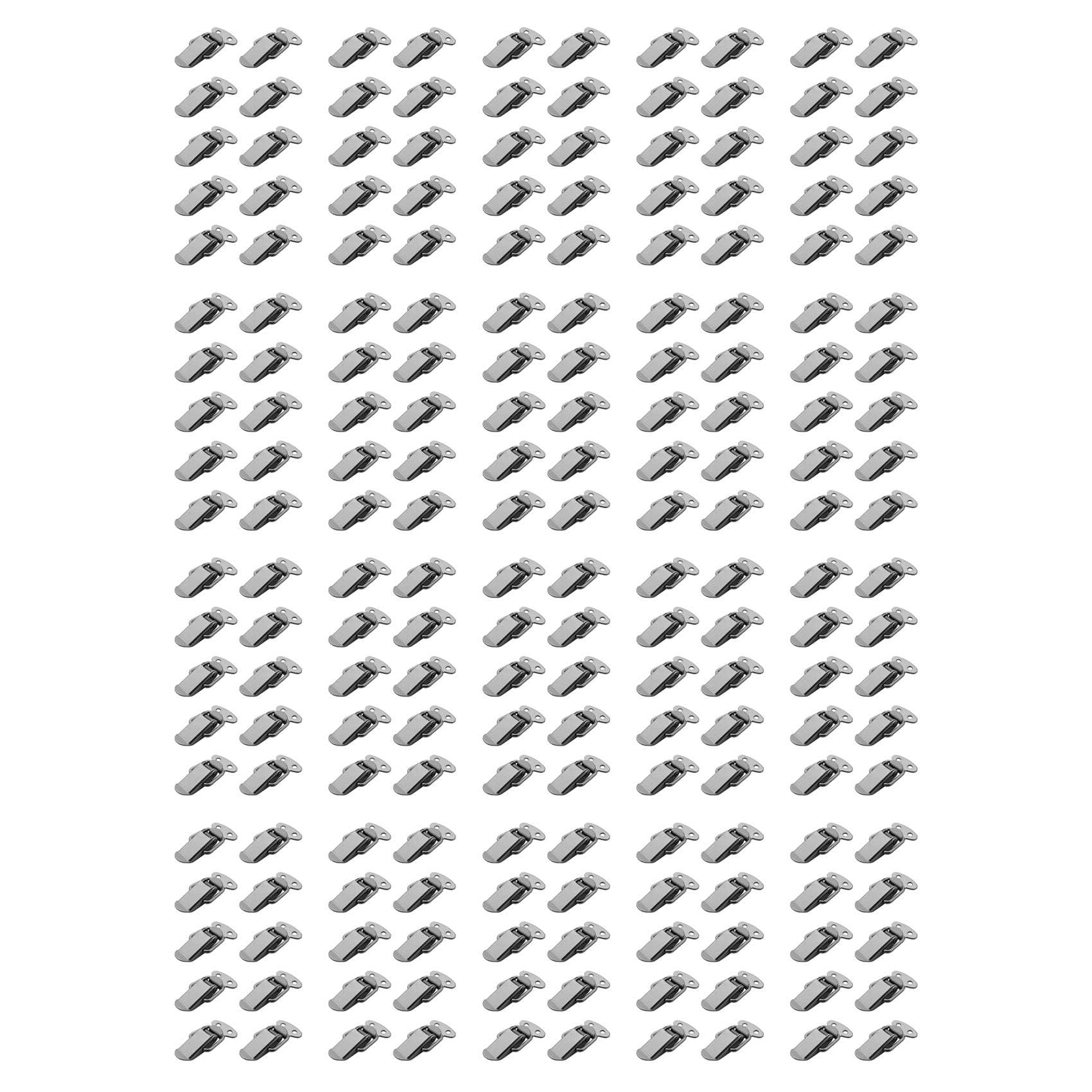 Loquet bascule droit 45mm à ressort en fer chargé pour meuble boîte 200pcs