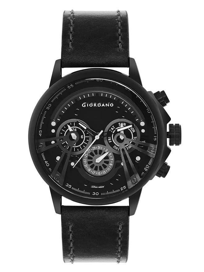 Giordano Wrist Watch for Stylish Strap | 3 Hand Mechanism Analog Watch - GD-50011