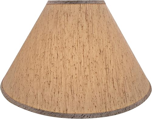 Miniatura 3 de Aspen Creative 32562A - Construcción de araña con forma de imperio de transición en color marrón amarillento, 20 pulgadas de ancho (7 x 20 x 12-12