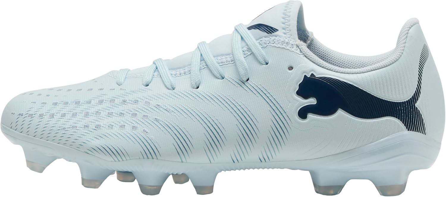 Puma Women's Future 9 Play Fg/Ag WN's Soccer Shoe, ICY Blue Blue Jewel, 11 US