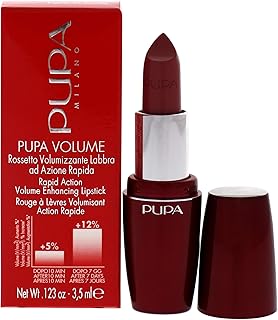 Pupa Milano Volume Enhancing Lipstick - Bright And Defined Lips - Smooth, Super Creamy And Comfortable Texture - Combats F... Price In India