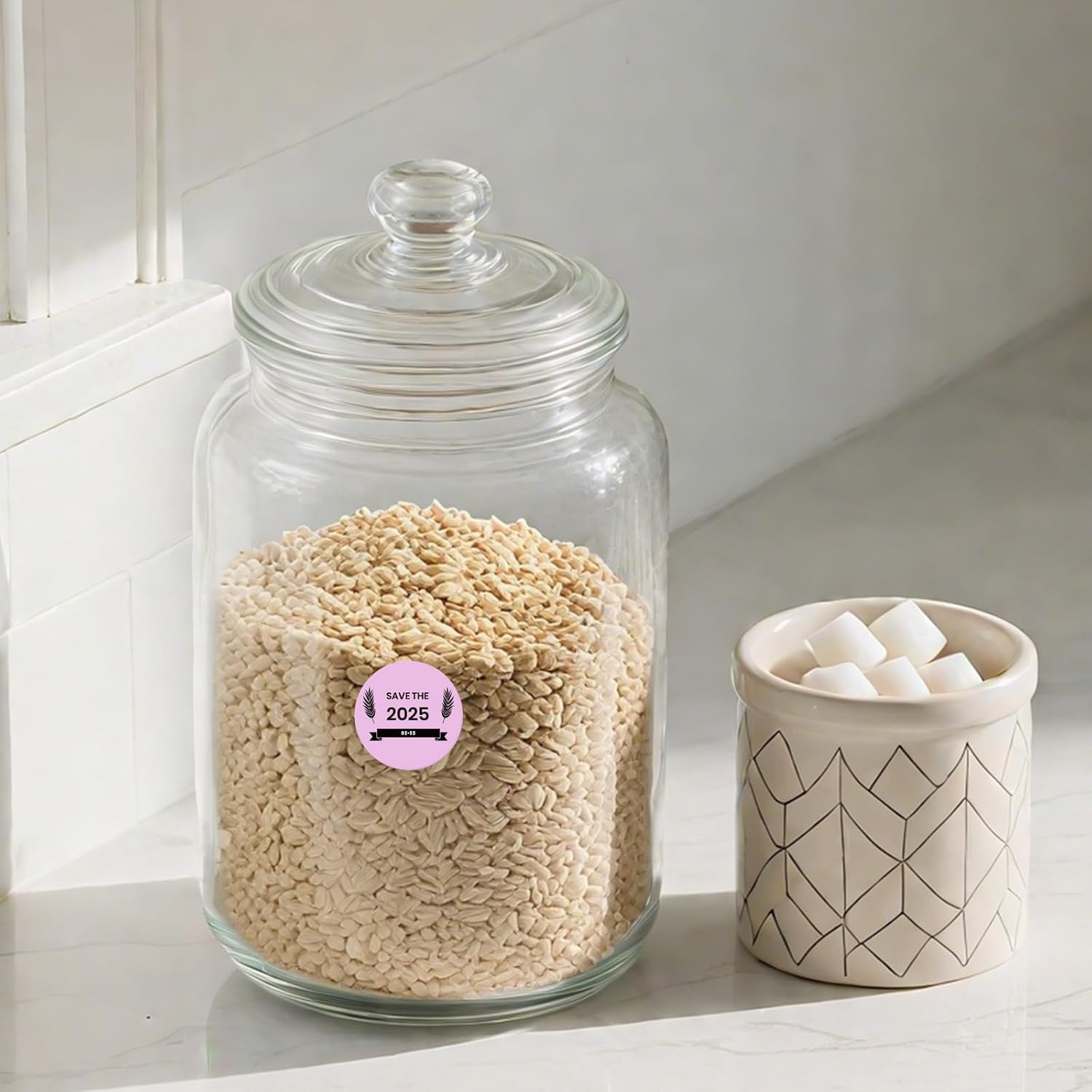 Purple Round Thermal Labels 1 Inch Vinyl Circle Waterproof Direct Printer Sticker Self-Adhesive Perforated Name Tag for Logo DIY QR Design Office Address 500 PCS - Image 8