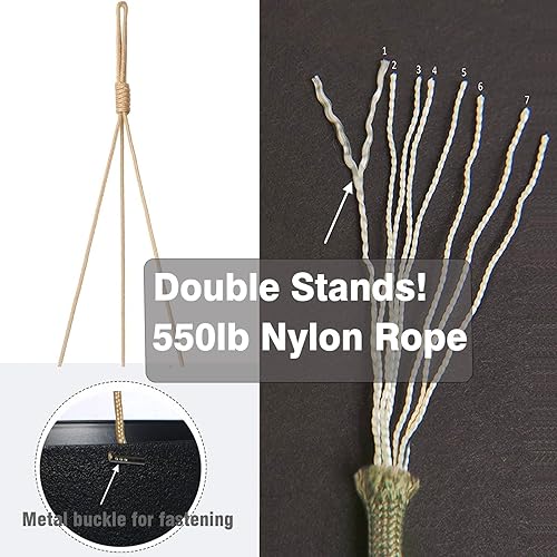 Miniatura 6 de Paquete de 2 macetas colgantes grandes de 12 pulgadas para plantas de interior y exterior, macetas colgantes de plástico para plantas de casa,