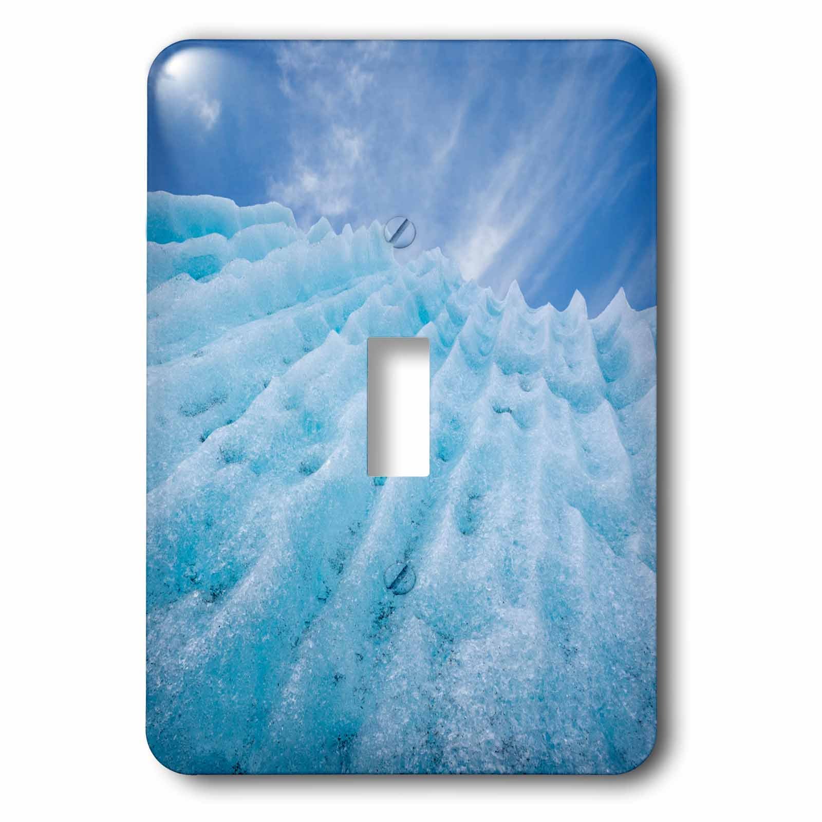 Interrupteur simple USA Alaska Glacier Bay plaque de décoration murale