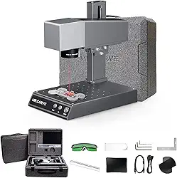 MR. Carve M1 Pro Gravador Marcador de Mesa Marcador de Gravação Suporte à Máquina Controle de Aplicativo de Alta Velocidade para Todos os Metais Joias Adequado para Casa DIY Logo Impressora Lote