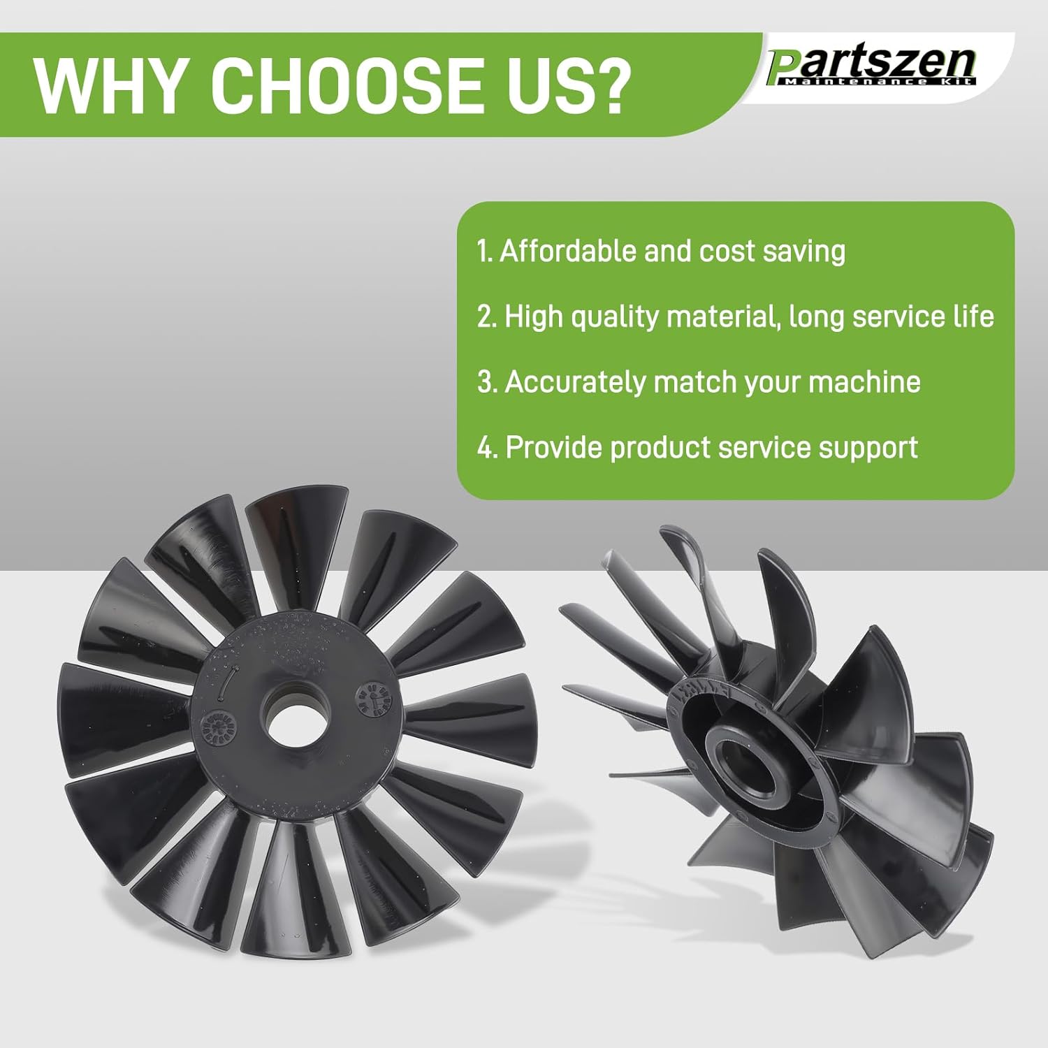 A11031 Fan for 919-16760 919-16761 919-16762 919-16763 D55146 D55168 D55167 D55146 D55168 D55167 Air Compressor 2pcs
