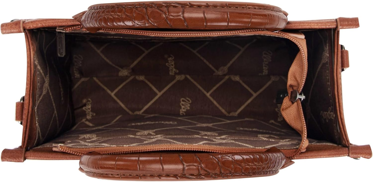 Wrangler 2Pcs Small and Mini Totes Bag for Women and Cute Crossbody Purses Top-handle Handbag with Strap