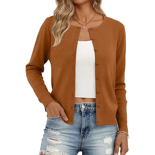 Trendy Queen Lightweight Cardigan Sweaters for Women