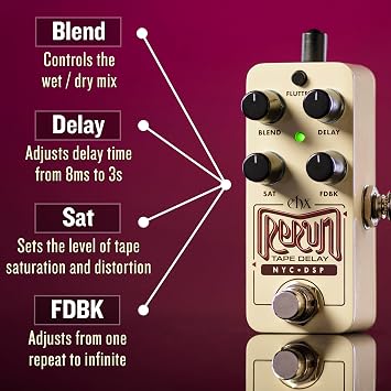 Electro-Harmonix Pico Rerun Tape Delay Pedal