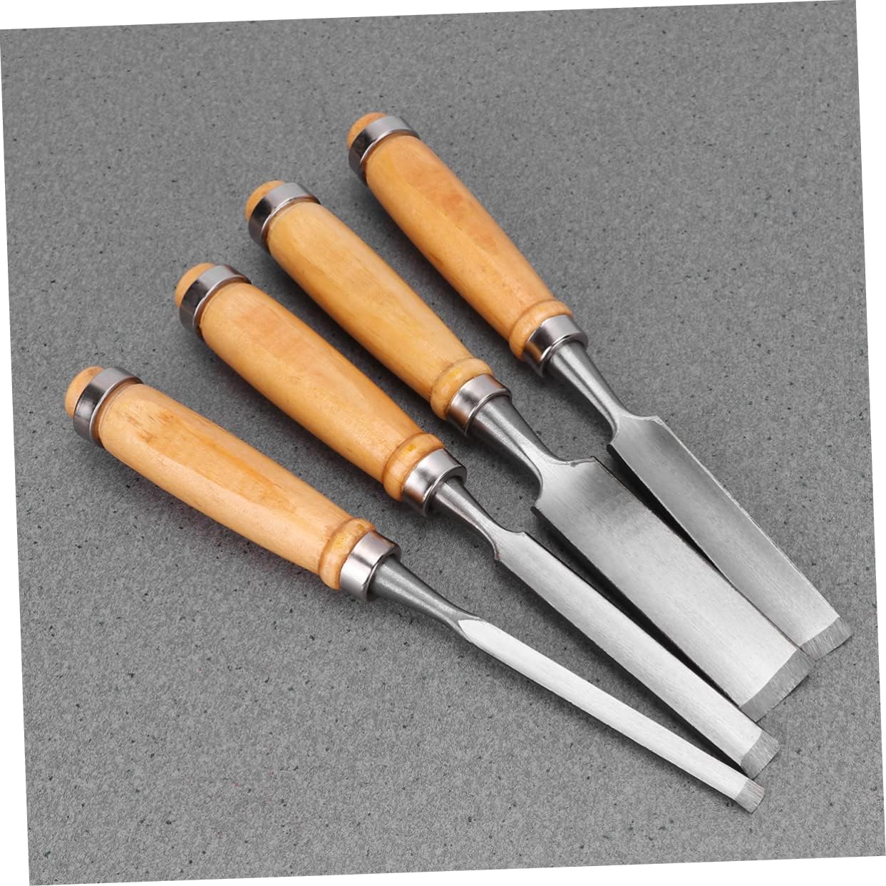 Timber Framing Chisels Woodworking Tool Hand Carving Chisel Semi-circular Groove for Artists Carpenters