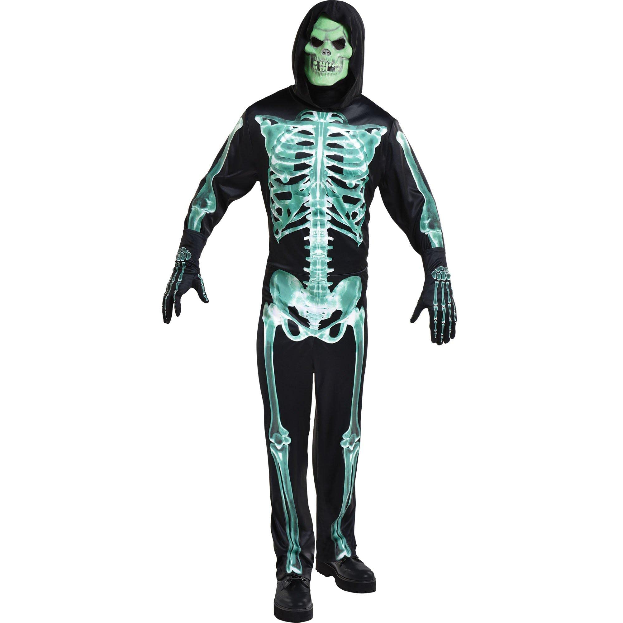 Skelet kostuum - voor volwassenen - Halloween verkleedkleding - skelettenpak | Cartoon artikelen