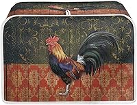 Vista 19 de Talayituse Alpaca Daisy Print 2 Slice Tostadora Cubiertas Protección contra el Polvo Cubiertas para Máquina de Pan Tostadora Horno Cubierta de Tela