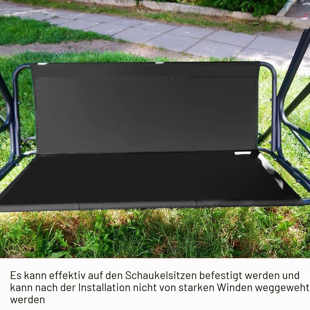 WingFly Ersatz-Schaukel Sitzbezug für Hollywoodschaukel, Sitzbezug für Gartenstuhl, für den Außenbereich 2- und 3-Sitzer