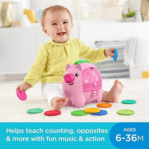 Miniatura 2 de Alcancía de cochinito Fisher-Price Laugh & Learn Count & Rumble