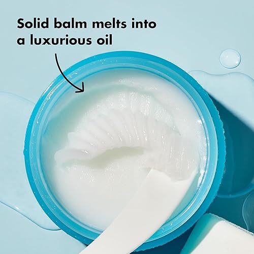 Miniatura 7 de elf Hidratación santa Bálsamo limpiador de maquillaje derretido limpiador facial y removedor de maquillaje impregnado con ácido hialurónico para