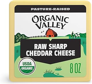 Organic Valley Raw Organic Sharp Cheddar Cheese Block