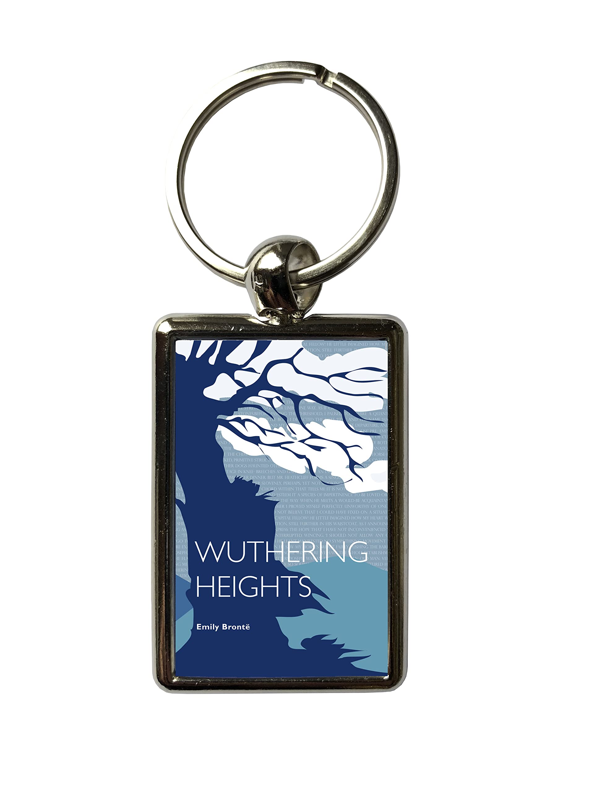 Super Universe Wuthering Heights Heathcliff Metal Keyring 3 x 4.5 cm