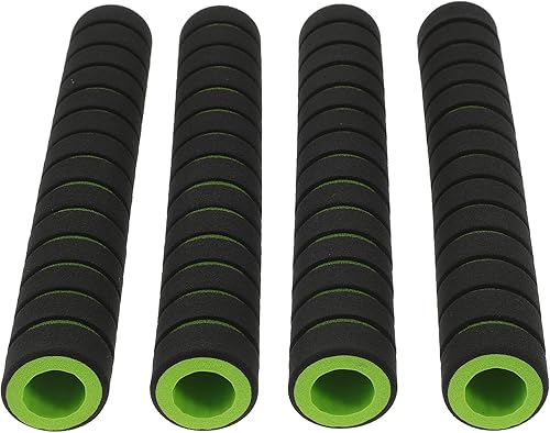 Didiseaon 2 pares de almohadillas de kayak para remo de kayak, esponja suave, accesorios de kayak prevención y callos Green Kayak Grips para remos