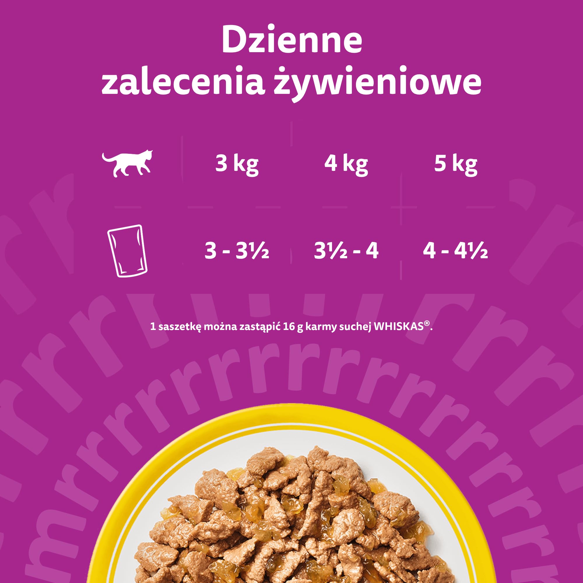 Whiskas Drobiowa Uczta w galaretce mokra karma dla kota w saszetkach 120x 85g