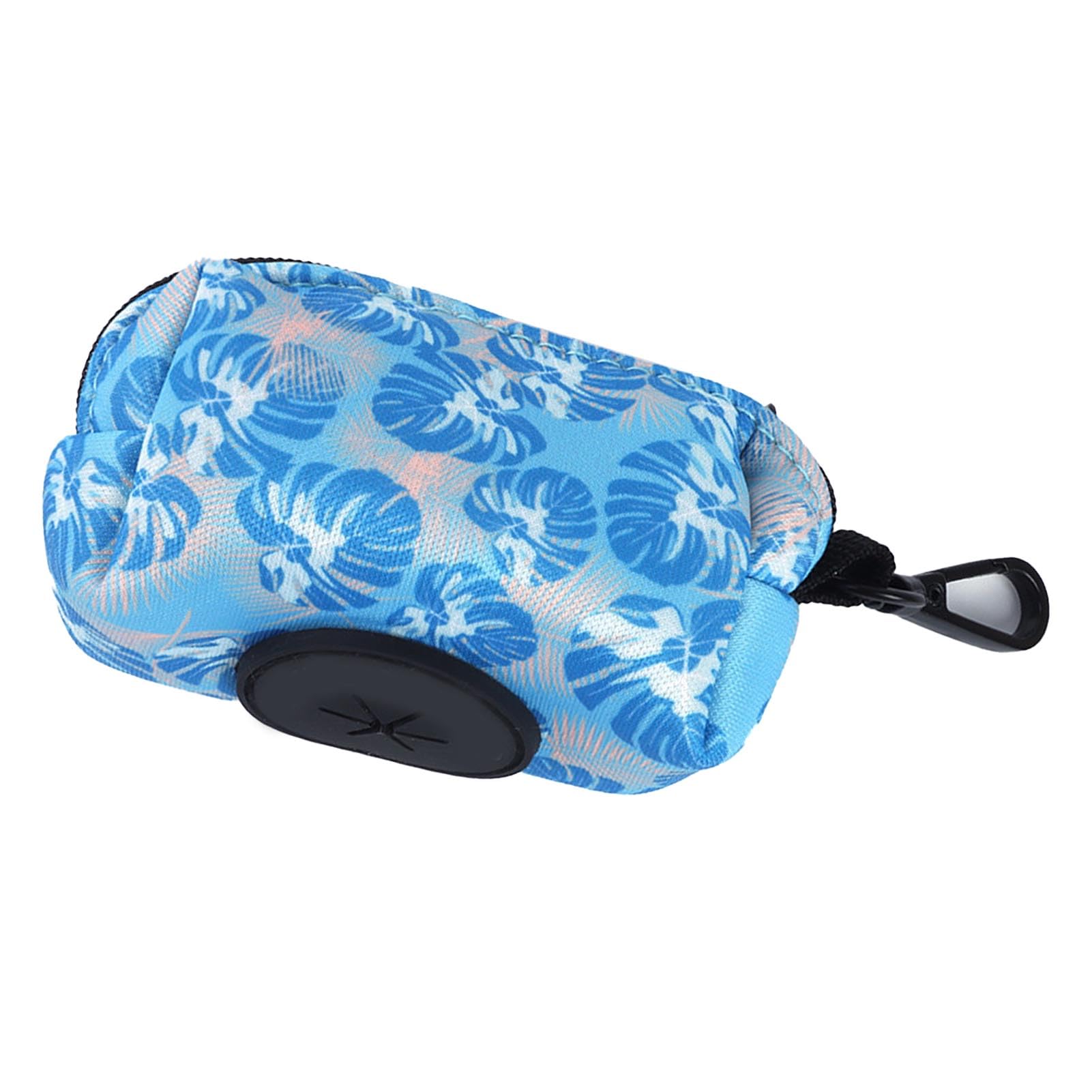 Qcwwy Hundekot-Auffangbeutel-Halter, Hundekotbeutel-Halter, Leichter Haustierkotbeutel-Spender, Platzsparender Hundekotbeutel-Spender, Kotbeutel- Aufbewahrung für Hundespaziergänge, (Himmelblau) Haustier